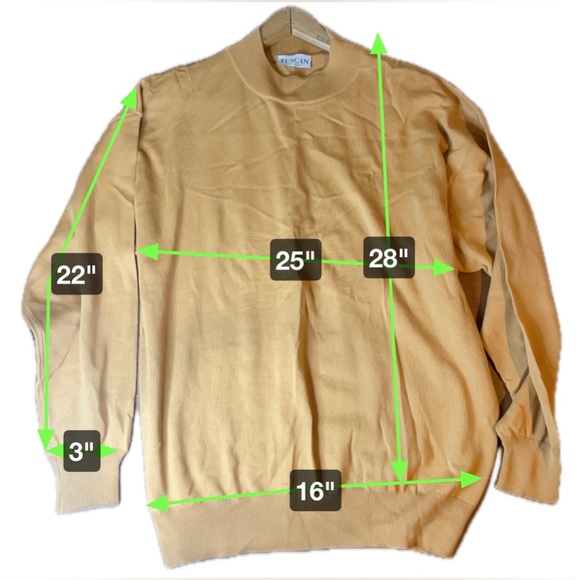 tuscan sweater men's xl merino blend made in italy soft baggy loose minimalist - Picture 7 of 9